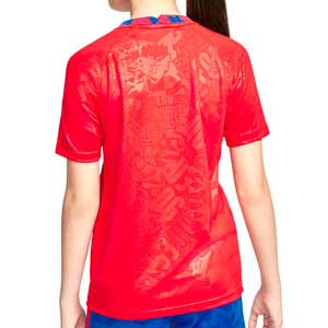 Camiseta Nike Inglaterra niño pre-match - Camiseta pre partido infantil Nike selección inglesa 2020 2021 - roja