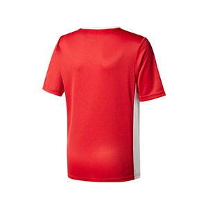 Camiseta adidas Entrada 18 niño - Camiseta infantil de entrenamiento adidas - roja