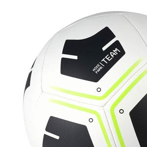 Balón Nike Park Team talla 5 - Balón de fútbol Nike talla 5 - blanco y negro - trasera