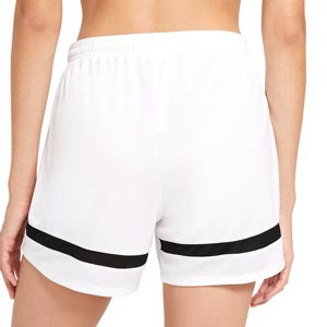 Short Nike Dri-Fit Academy 21 mujer - Pantalón corto de entrenamiento de fútbol para mujer Nike - blanco