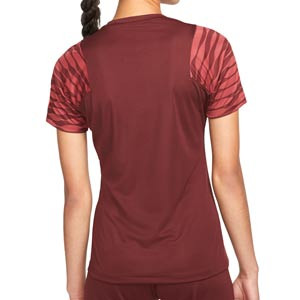 Camiseta Nike Dri-Fit Strike 21 mujer - Camiseta de entrenamiento de fútbol para mujer Nike - bronce, naranja