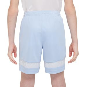 Short Nike niño Dri-Fit Academy 21 - Pantalón corto de entrenamiento de fútbol infantil Nike - azul claro