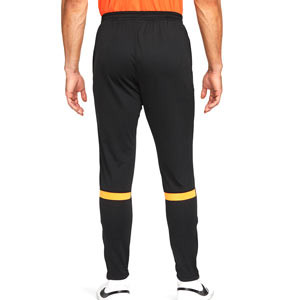 Pantalón Nike Dri-Fit Academy 21 - Pantalón largo para entrenamiento de fútbol Nike - negro, naranja