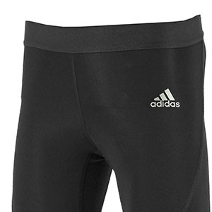 Malla niño compresiva adidas Alphaskin - Malla corta infantil compresiva adidas Alphaskin - negras - frontal