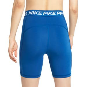 Mallas Nike Pro 365 mujer 18 cm - Mallas cortas de mujer Nike para fútbol - azules