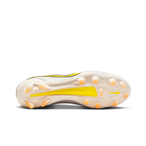 Nike Tiempo Legend 9 Pro FG - Botas de fútbol de piel Nike FG para césped natural o artificial de última generación - beige
