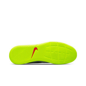 Nike Tiempo Legend 9 Club IC - Zapatillas de fútbol sala de piel Nike con suela lisa IC - grises