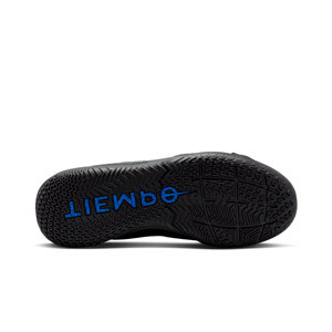 Nike Tiempo Jr Legend 9 Academy IC - Zapatillas de fútbol sala de piel infantiles Nike suela lisa IC - negras