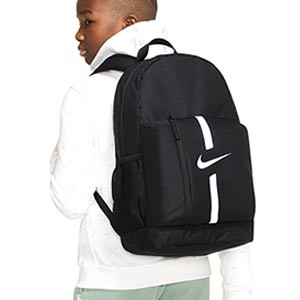 Mochila Nike Academy Team niño - Mochila de deporte infantil Nike (46 x 30,5 x 13 cm) - negra
