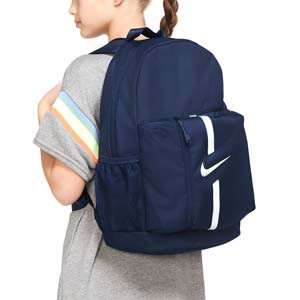 Mochila Nike Academy Team niño - Mochila de deporte infantil Nike (46 x 30,5 x 13 cm) - azul marino