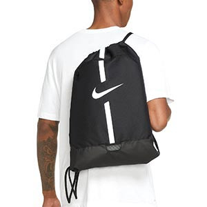 Gymsack Nike Academy - Mochila de cuerdas Nike - negra - trasera