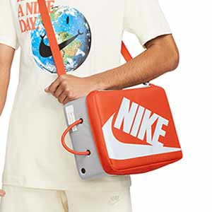 Zapatillero Nike Box - Porta botas Nike - naranja, gris