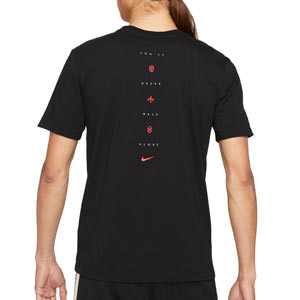 Camiseta Nike Liverpool Voice - Camiseta de algodón Nike del Liverpool FC - negra