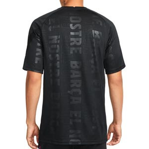 Camiseta Nike Barcelona pre-match UCL - Camiseta pre partido del FC Barcelona para la Champions League 2021 2022 - negra