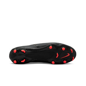 Nike Phantom GT2 Academy DF FG/MG - Botas de fútbol con tobillera Nike FG/MG para césped artificial - negras