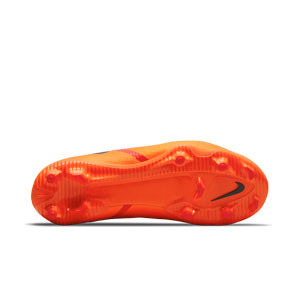 Nike Jr Phantom GT2 Academy FG/MG - Botas de fútbol infantiles Nike FG/MG para césped artificial - naranja