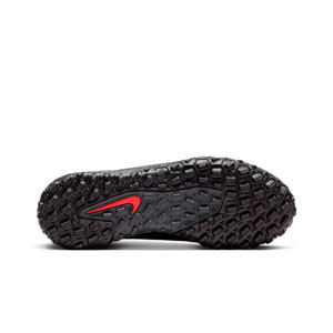 Nike Jr Phantom GT2 Academy DF TF - Zapatillas de fútbol infantiles multitaco con tobillera Nike suela turf - negras