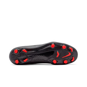 Nike Phantom GT2 Club DF FG/MG - Botas de fútbol con tobillera Nike DF FG/MG para césped artificial - negras