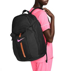 Mochila Nike Academy Team - Mochila de deporte Nike (48x35x17 cm) - negra, rosa
