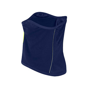 Braga de cuello Nike Dri-Fit Strike Snood Winter Warrior - Braga de cuello para fútbol Nike - azul marino, amarilla flúor
