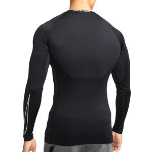 Camiseta Nike Pro Dri-Fit - Camiseta interior compresiva de manga larga Nike - negra