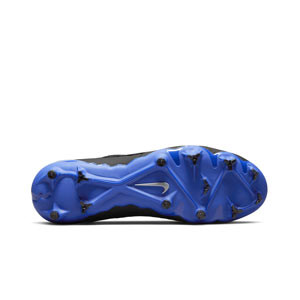 Nike Phantom GX Pro DF FG - Botas de fútbol con tobillera Nike FG para césped natural o artificial de última generación - azules, negras