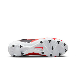 Nike Phantom GX Academy DF FG/MG - Botas de fútbol con tobillera Nike FG/MG para césped artificial - rojas