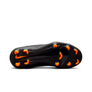 Nike Jr Phantom GX Club DF FG/MG - Botas de fútbol con tobillera infantiles Nike FG/MG para césped artificial - negras