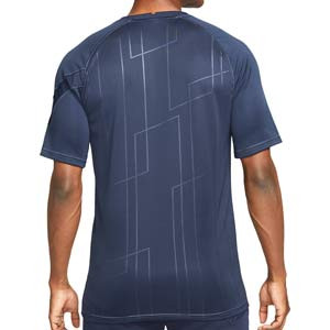 Camiseta Nike Barcelona pre-match - Camiseta calentamiento pre-partido Nike del FC Barcelona - azul marino