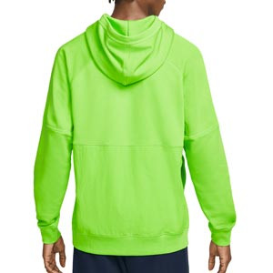 Sudadera Nike Nigeria Travel Fleece Hoodie - Sudadera de algodón con capucha Nike de la selección de Nigeria - verde