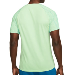 Camiseta Nike Brasil entreno Dri-Fit Strike - Camiseta de entrenamiento de la selección de Brasil - verde claro