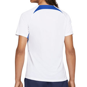 Camiseta Nike Francia entreno Dri-Fit Strike - Camiseta de entrenamiento Nike de la selección de Francia - blanca
