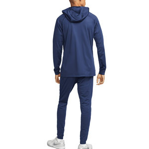 Chándal Nike Francia Dri-Fit Strike Hoodie - Chándal Nike con capucha de la selección de Francia - azul marino