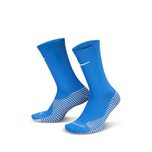 Calcetines media caña Nike Strike Crew - Par de calcetines de media caña Nike de entrenamiento de fútbol - azules