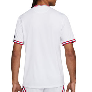 Camiseta Nike 4a PSG x Jordan 2021 2022 Dri Fit Stadium - Camiseta cuarta equipación Nike del PSG x Jordan del 2021 2022 - blanca