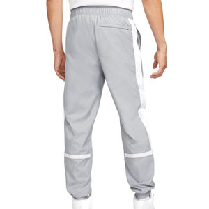 Pantalón Nike PSG x Jordan Flight Woven - Pantalón largo Nike del París Saint-Germain - gris, blanco