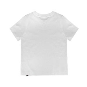 Camiseta de algodón Nike Inter niño Swoosh - Camiseta de manga corta infantil de algodón Nike del Inter - blanca