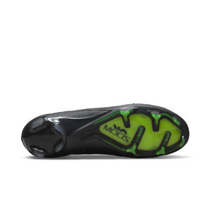 Nike Mercurial Zoom Superfly 9 Elite FG - Botas de fútbol con tobillera Nike FG para césped natural o artificial de última generación - negras