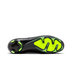 Nike Mercurial Zoom Superfly 9 Pro FG - Botas de fútbol con tobillera Nike FG para césped natural o artificial de última generación - negras