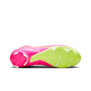 Nike Mercurial Superfly 9 Pro FG - Botas de fútbol con tobillera Nike FG para césped natural o artificial de última generación - rosas