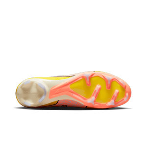 Nike Mercurial Zoom Vapor 15 Pro FG - Botas de fútbol Nike FG para césped natural o artificial de última generación - amarillas, naranjas