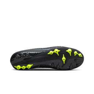 Nike Mercurial Zoom Vapor 15 Academy AG - Botas de fútbol Nike AG para césped artificial - negras