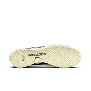 Nike Mercurial Zoom Vapor 15 Academy IC - Zapatillas de fútbol sala Nike suela lisa IC - amarillo limonada