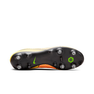 Nike Mercurial Zoom Vapor 15 Academy SG-PRO AC - Botas de fútbol Nike SG-PRO AC para césped natural blando - amarillas, naranjas