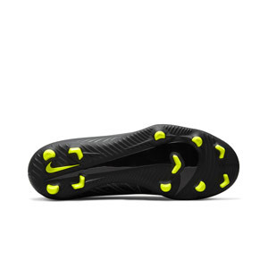 Nike Mercurial Jr Superfly 9 Academy SG-PRO AC - Botas de fútbol infantiles con tobillera Nike FG/MG para césped artificial - negras