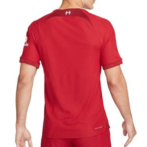 Camiseta Nike Liverpool 2022 2023 Dri-Fit ADV Match - Camiseta primera equipación auténtica Nike Liverpool FC 2022 2023 - roja