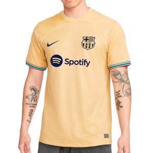 Camiseta Nike 2a Barcelona 22 2023 Ansu Fati Dri-Fit Stadium - Camiseta de la segunda equipación de Ansu Fati Nike del FC Barcelona 2022 2023 - dorada