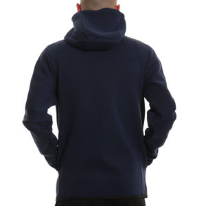 Sudadera Nike Chelsea Tech Fleece Hoodie - Sudadera de algodón con capucha Nike del Chelsea - azul marino
