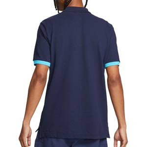 Polo Nike Chelsea Sportswear Crew - Polo de algodón Nike del Chelsea FC - azul marino