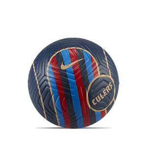 Balón Nike Barcelona Strike talla 5 - Balón de fútbol Nike FC Barcelona Strike en talla 5 - azul marino